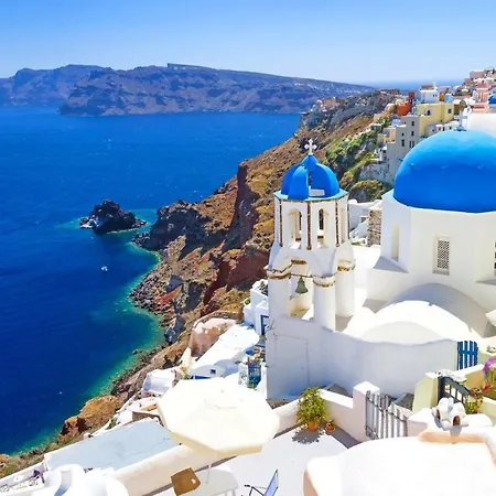 Willa Santorini Seaview Retreat- Aegean Terrace With Pool *